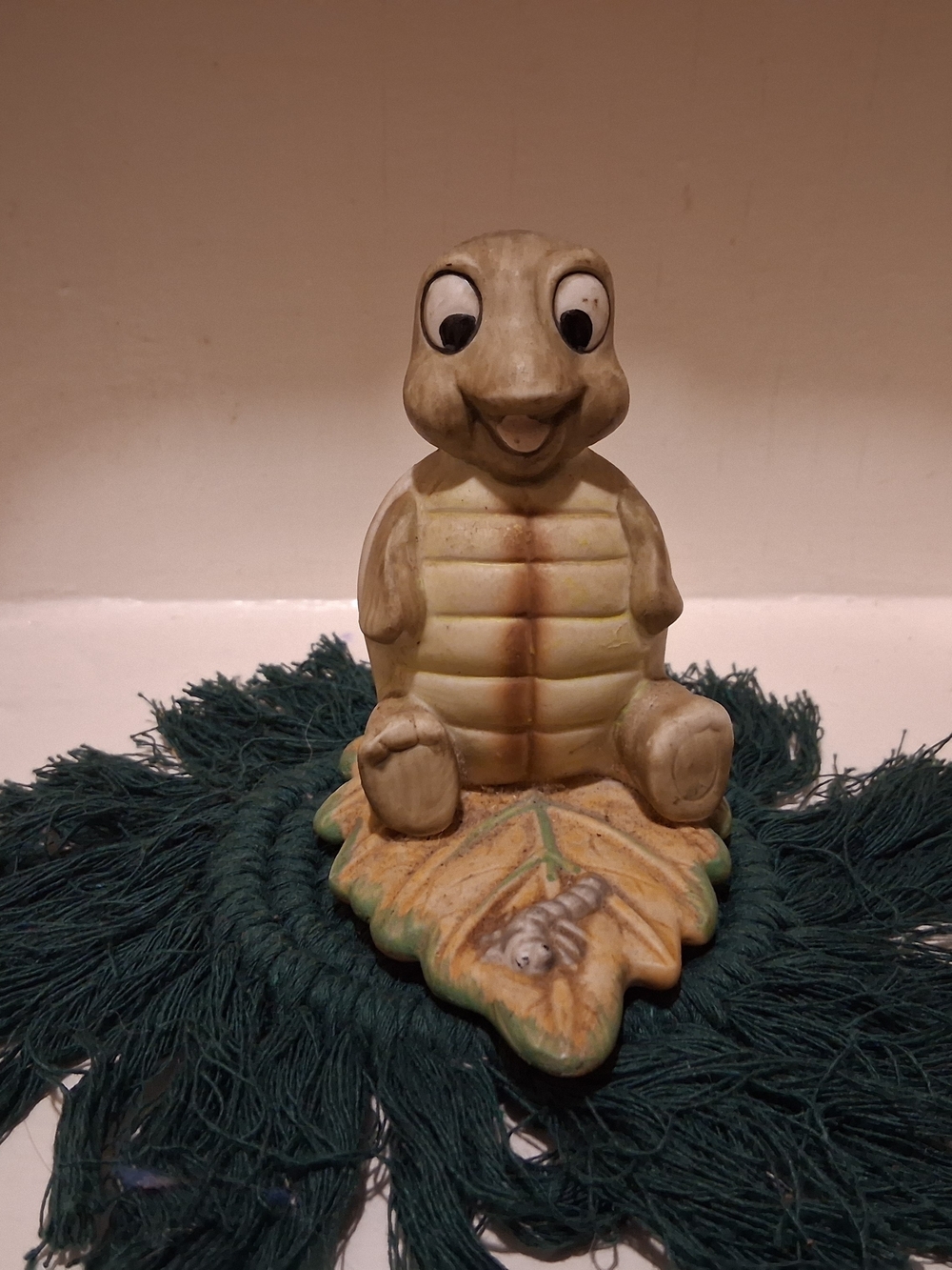 Vintage Homco Smiling Turtle Figurine